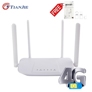 300Mbps Wifi desbloqueo 3G 4G VoLTE Router VPN módem inalámbrico llamada de voz banda ancha teléfono Hotspot LTE CPE+ranura de tarjeta SIM RJ45+RJ11 (1)