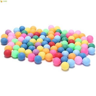 40mm bolas de tenis de mesa 2.4g colores aleatorios 50 piezas para deportes al aire libre