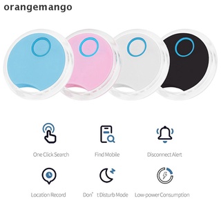 orangemango anti-perdida mini mascota perro smart tracker bluetooth 4.0 gps alarma localizador llavero co