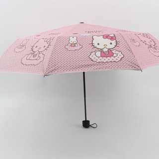 Life-365 Hello Kitty-Paraguas Para Sol , Diseño De Dibujos Animados , Protección UV (5)