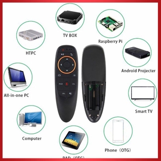 [promoción] control Remoto De Voz G10 Abs De silicona 2.4g inalámbrico Air Mouse Ir Para Android Tv Box 1 juego