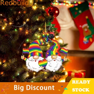 Redbuild colgante ecológico decoración exquisita decoración navideña colgante decorativo para árbol de navidad (1)
