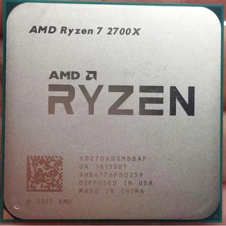 Procesador amd realme R7 2700x3.7ghz ocho núcleos Sinteen 16 M 105 W procesador Cpu Yd270Xbgm88Af socket Am4