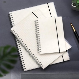 <SLT> A6 Loose Leaf Notebook Refill Spiral Binder Inner Page Diary Line Dot Grid (1)