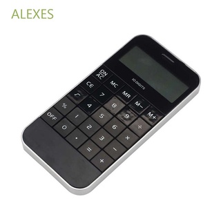 ALEXES Portátil Dígitos Calculadora Moda Negro Electrónica Oficina Escuela Universal Mini Promocional Barato Blanco/Multicolor (1)