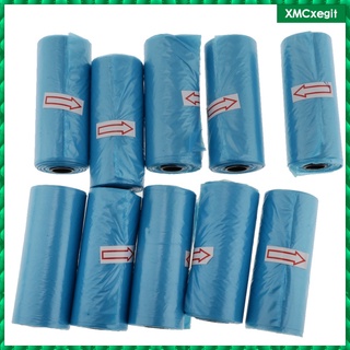 10 rollos de bolsas de pañales desechables para bebé, inodoro