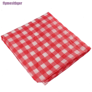 [Yme] toalla De Plástico desechable De Plástico Para picnic/fiesta/bbq (1)
