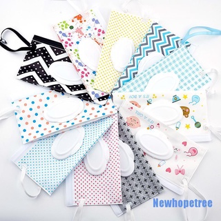 [Newhopetree] bolsa de toallitas húmedas para bebé, reutilizables, toallitas húmedas, contenedor