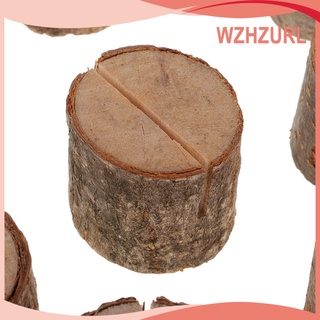 Wzzurl 10 piezas bloques Vintage De madera Para Colocar en la Mesa De boda