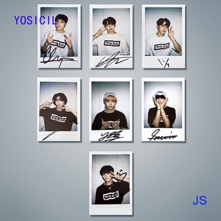 Yosicil Kpop Star Idol Stray Kids Wego Firmado Polaroid Photocard