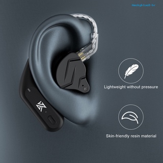 [ambr auriculares] 2 piezas kz-az09 gancho de oído estable transmisión ergonómica diseño simple de operar bluetooth 5.2 gancho de oído inalámbrico para auriculares (8)