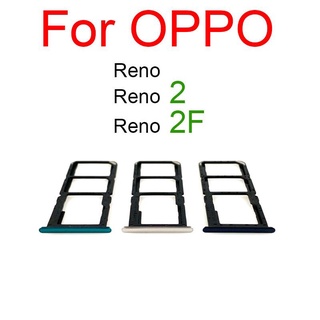 Tested Good [Ready Stock]SIM Card Tray For OPPO Reno 2 2F SIM Card Socket Reader Holder Slot Replacement Parts (1)