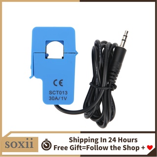 Soxii Spit Core Sensor transformador abrazadera transformación de corriente ABS componentes SCT013‐030 30A