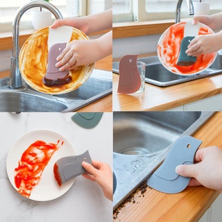 creativo rascador suave de cocina herramienta de hornear multifunción rascador de aceite placa raspador raspador herramienta de limpieza herramienta de cocina