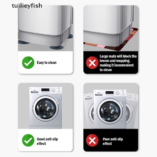 tuilieyfish - juego de 4 patas de goma, antideslizantes, para lavadora co (3)