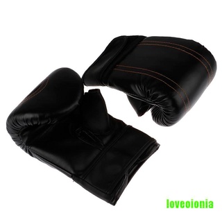 [LVOIA] 1 par de guantes de boxeo para adultos, saco de boxeo, entrenamiento de artes marciales, Sparring AINOV