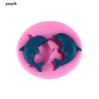 [pepik] molde de silicona delfín 3d fondant jabón chocolate caramelo moldes sugarcraft [pepik]