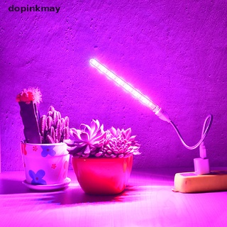 dopinkmay usb led crecer luz espectro completo 10w dc 5v para la iluminación de plantas phyto lámpara co