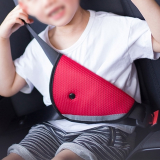 cod-1pc bebé niño coche cinturón de seguridad ajustador de tela oxford cinturón de seguridad correa triángulo protector (5)