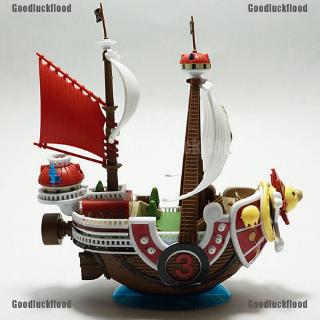 wy one piece thousand sunny pirate ship modelo de juguete montado cd coleccionable (2)