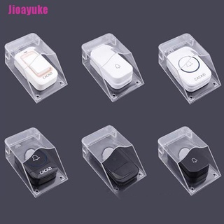 [Jioayuke] cubierta transparente impermeable para timbre inalámbrico de casa