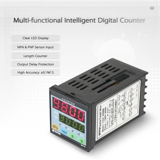 T/h MYPIN smart Multifuncional 90-260V AC/DC preset 4 Contador Digital De largo hasta el Relé Medidor De salida ^^ NPN (6)