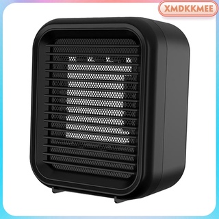 práctico calentador de espacio eléctrico ajustable termostato calentador ventilador para el escritorio del hogar