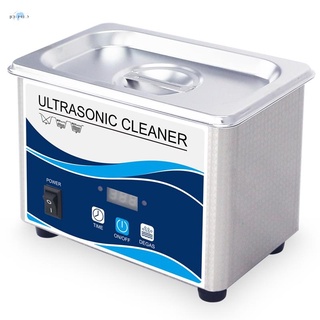 Limpiador ultrasónico digital 60W Sonicator limpiador de la máquina para reloj de joyería gafas de afeitar óxidos lavadora enchufe del reino unido