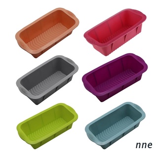 nne. Flexible Rectangular Silicone Mold Cake Cheese Dessert Mould Toast Bread Loaf Pan DIY Baking Decorating Tools