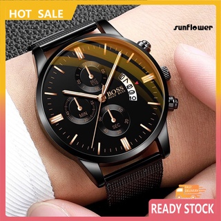 Reloj de pulsera de cuarzo con pantalla redonda redonda clásica para hombre/reloj de pulsera de cuarzo/GFX/
