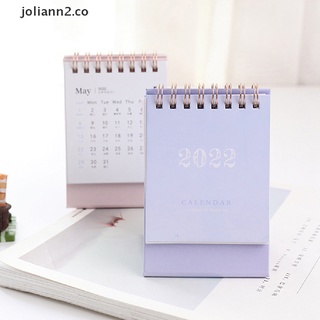 joli dibujo a mano 2022 calendario de papel de escritorio dual diario planificador de mesa co