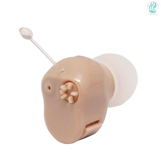 mini tamaño interior oído invisible dispositivo auditivo ajustable inalámbrico orejas amplificador de sonido izquierda derecha opcional