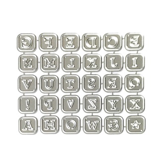Stat troqueles de Metal con letras del alfabeto/scrapbook álbum de recortes/scrapbook álbum de recortes/sello/tarjeta de papel (7)