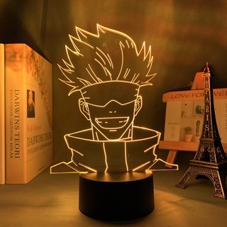 Anime Lamp Satoru Gojo Jujutsu Kaisen Led Night Light for Birthday Gift Jujutsu Kaisen Nightlight Satoru Gojo Lamp Drop Shipping