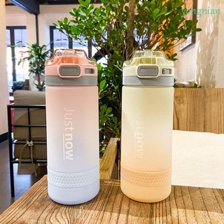 Yongnian botella De agua Portátil De 400ml/600ml con popote sin BPA