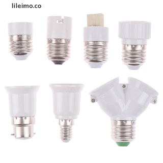 lileimo e27 gu10 e14 b22 g9 adaptador de bombilla convertidor de lámpara titular extensor zócalo de luz.