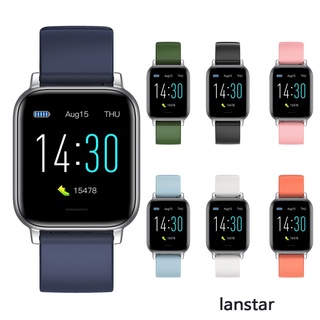 lanstar 2021 Nuevo Reloj Inteligente Hombres Pantalla Táctil Completa Deporte Fitness IP68 Impermeable Bluetooth Para Android ios smartwatch + Caja