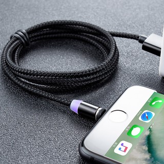 Cables Magnéticos USB Micro Type-C Lightning Con Luz LED Para IOS Android (9)
