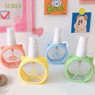 SUBEII Silicone Case Spray Bottle Cartoon Pictures Cosmetic Bottling Bottling Travel Cute Perfume Dispensing On Business Trip Alcohol Dispensing/Multicolor