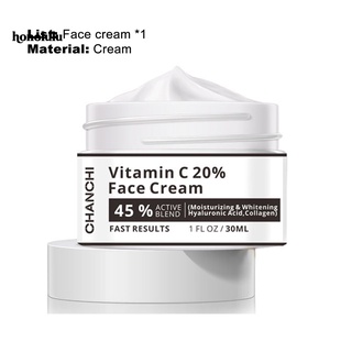 Hono * Mini Crema Iluminadora Facial Vitamina C Eliminar Manchas Oscuras Blanqueadora Desvanece Melanina Para Mujer (4)