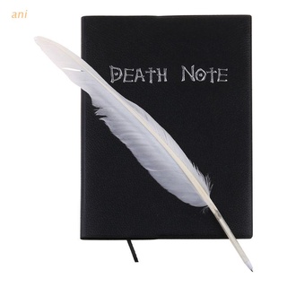 ani nueva death note cosplay notebook & pluma pluma libro animación arte escritura diario