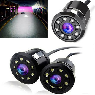 Coche 8 LED de copia de seguridad de la vista trasera de estacionamiento de la cámara HD impermeable visión nocturna