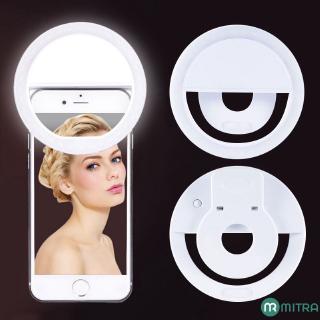 Anillo de luz led usb cargador de luz selfie anillo de luz para selfie iluminación nocturna relleno de luz (1)