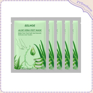 Exfoliating Foot Peel Mask Dry Skin Moisturizer Aloe Vera for Men Women