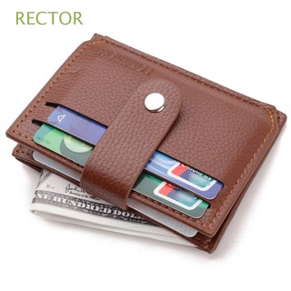RECTOR Men's Card Holders Multi-card Wallet ID Holders Position Coin Purse Bus Card Holder Bank Card Card Package ID Card/Multicolor