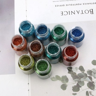 Molde De Resina epoxi jew con Pigmento De lentejuelas láser con 10 colores (9)