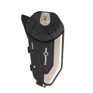r1 1080p hd cámara moto wifi bluetooth compatible 4.1 casco auricular intercomunicador