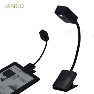 JARRED Portátil Lámpara De Lectura Mini Luz De Noche Libro Ebook Tablet Lector Clip En Durable Linterna Ajustable LED/Multicolor