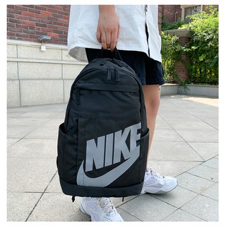 Nike masculino mujer bolsa rack escalada bolsa mochila con tapa cierre con cremallera beg galas berkapasiti besar beg pelajar beg sekolah