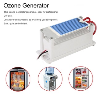 220v mini generador de ozono integrado placa de cerámica máquina ozonizador de aire